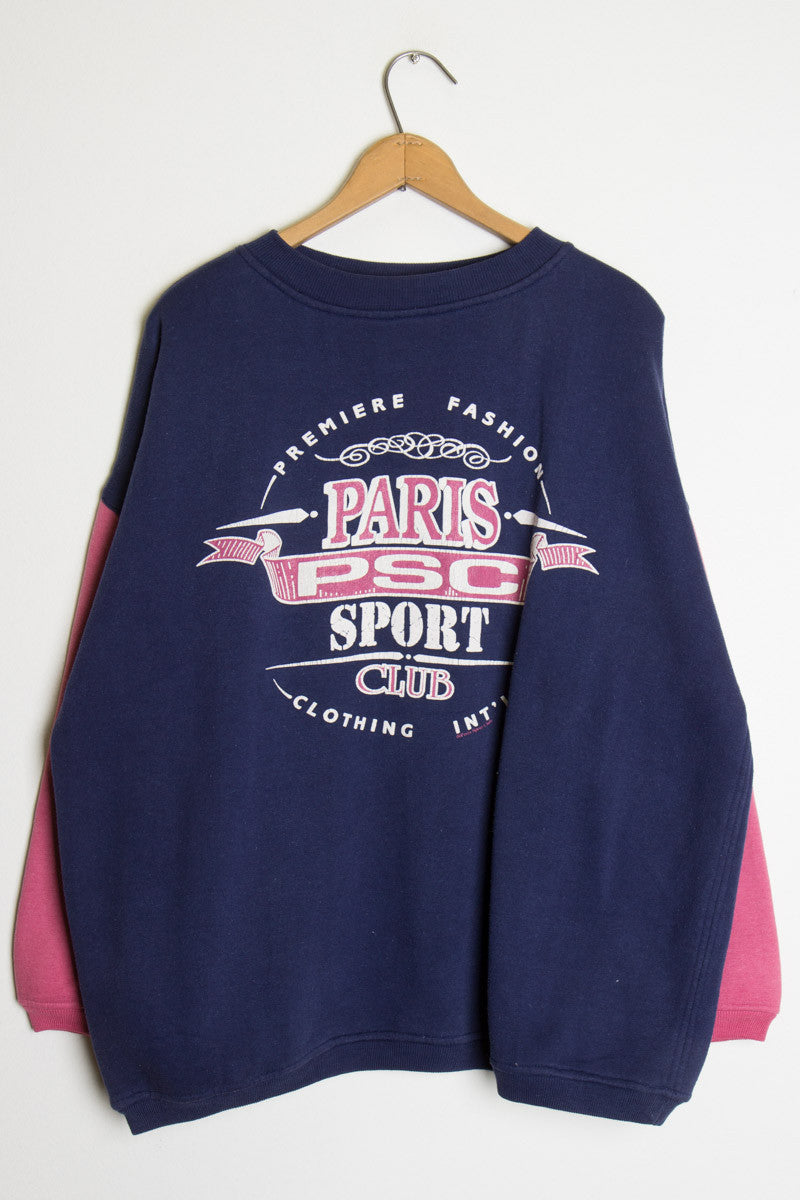 Paris Sport Fashion Vintage Sweatshirt