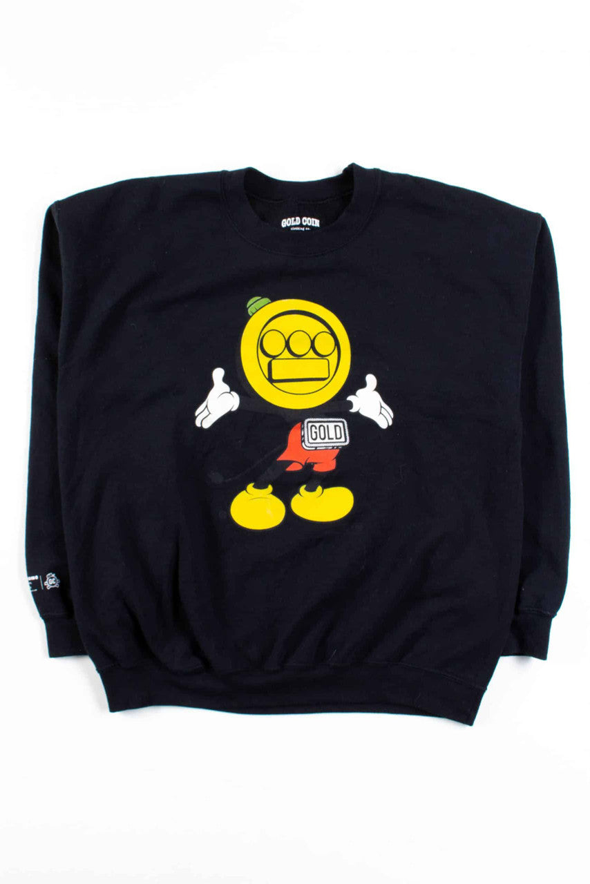 Gold Coin Mickey Sweatshirt