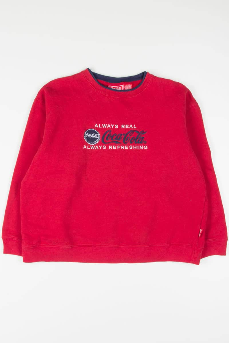 Coca-Cola Embroidered Sweatshirt