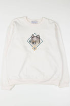 Embroidered Wolf Sweatshirt