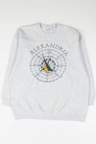 Embroidered Alexandria Sweatshirt