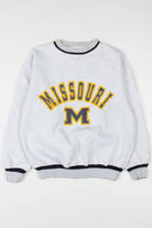 Faux Embroidered University of Missouri Sweatshirt