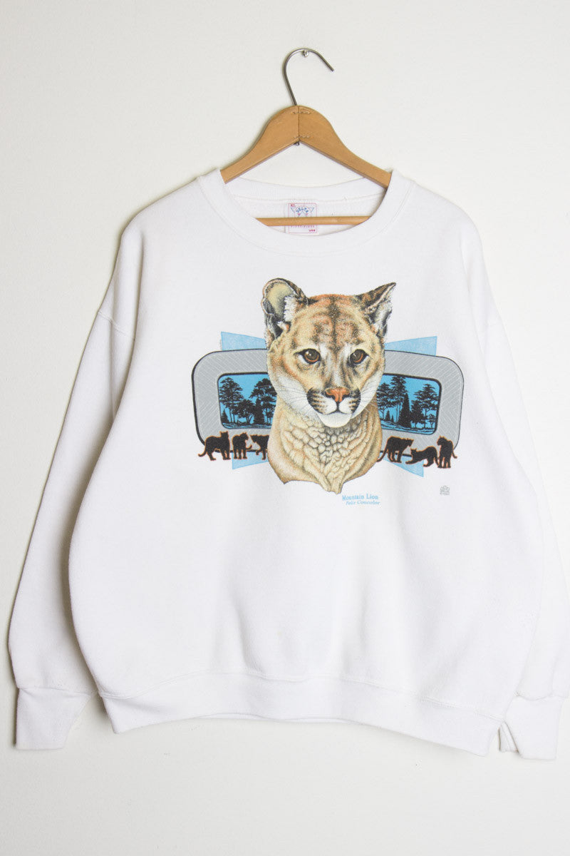Mountain Lion Vintage Sweatshirt