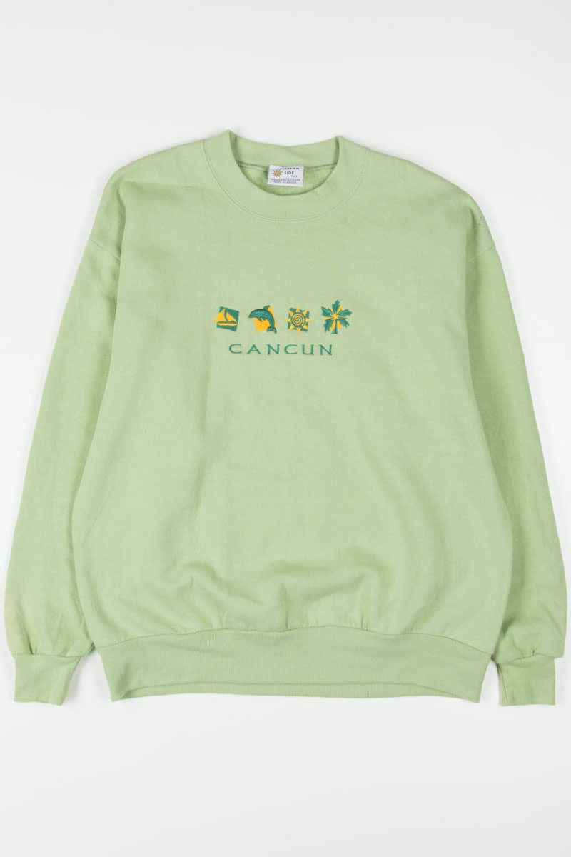 Cancun Embroidered Sweatshirt