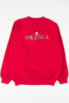 Mickey Mouse Embroidered Sweatshirt