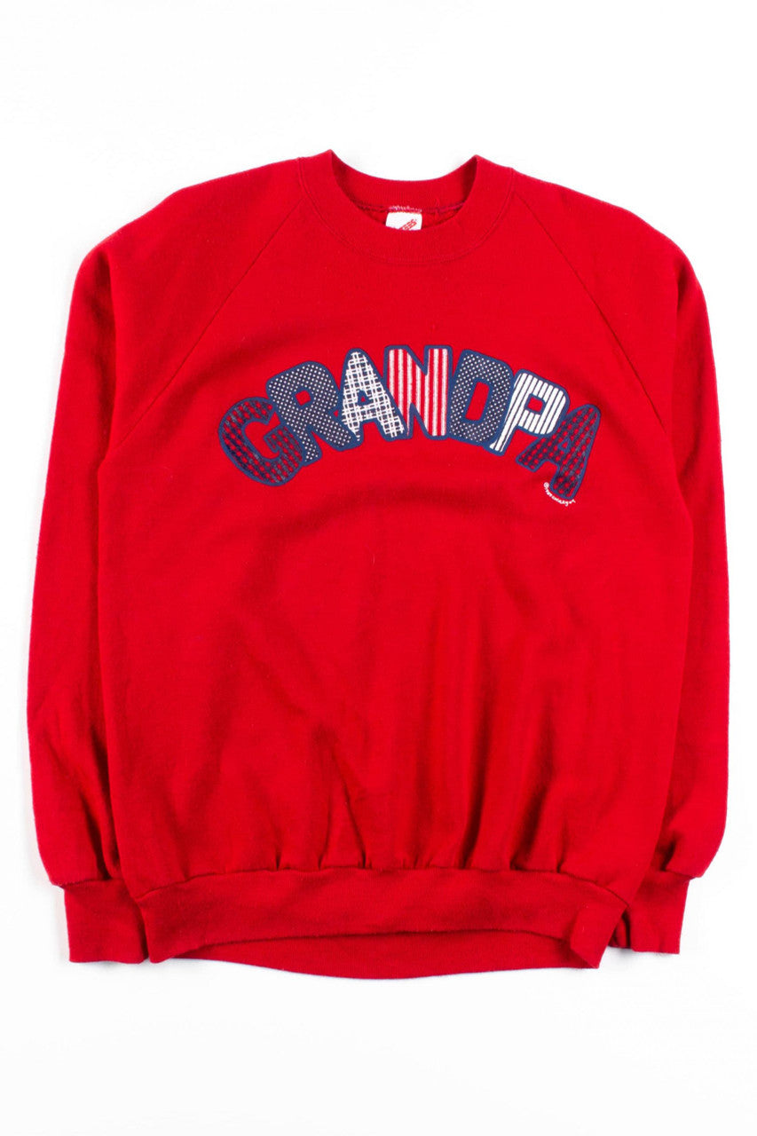 Red Grandpa Sweatshirt
