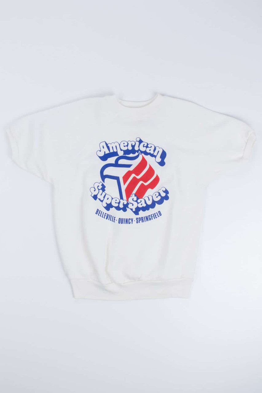 American Super Saver Vintage Sweatshirt Tee