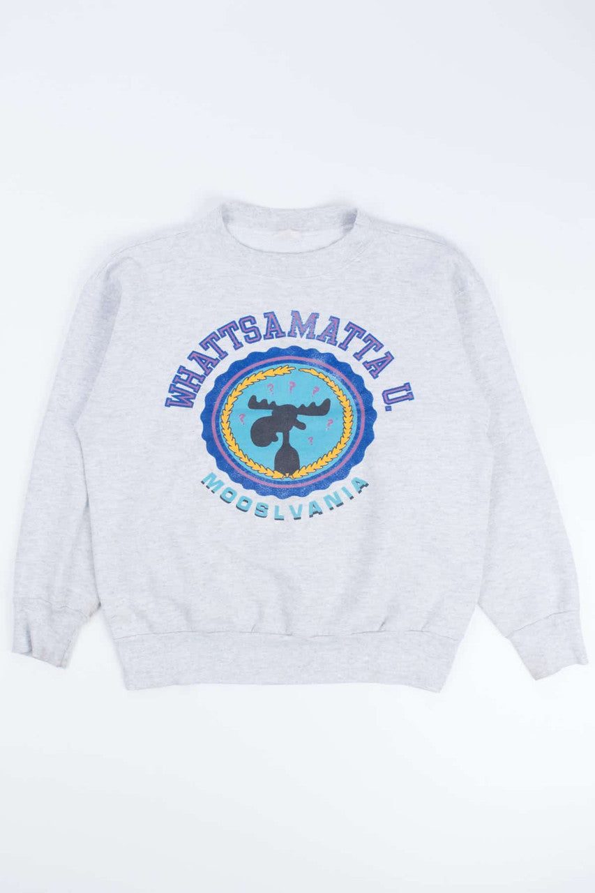 Vintage Mooslvania Graphic Sweatshirt
