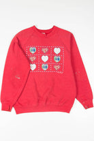 Checkered Hearts Sweatshirt