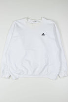 White Adidas Sweatshirt 1