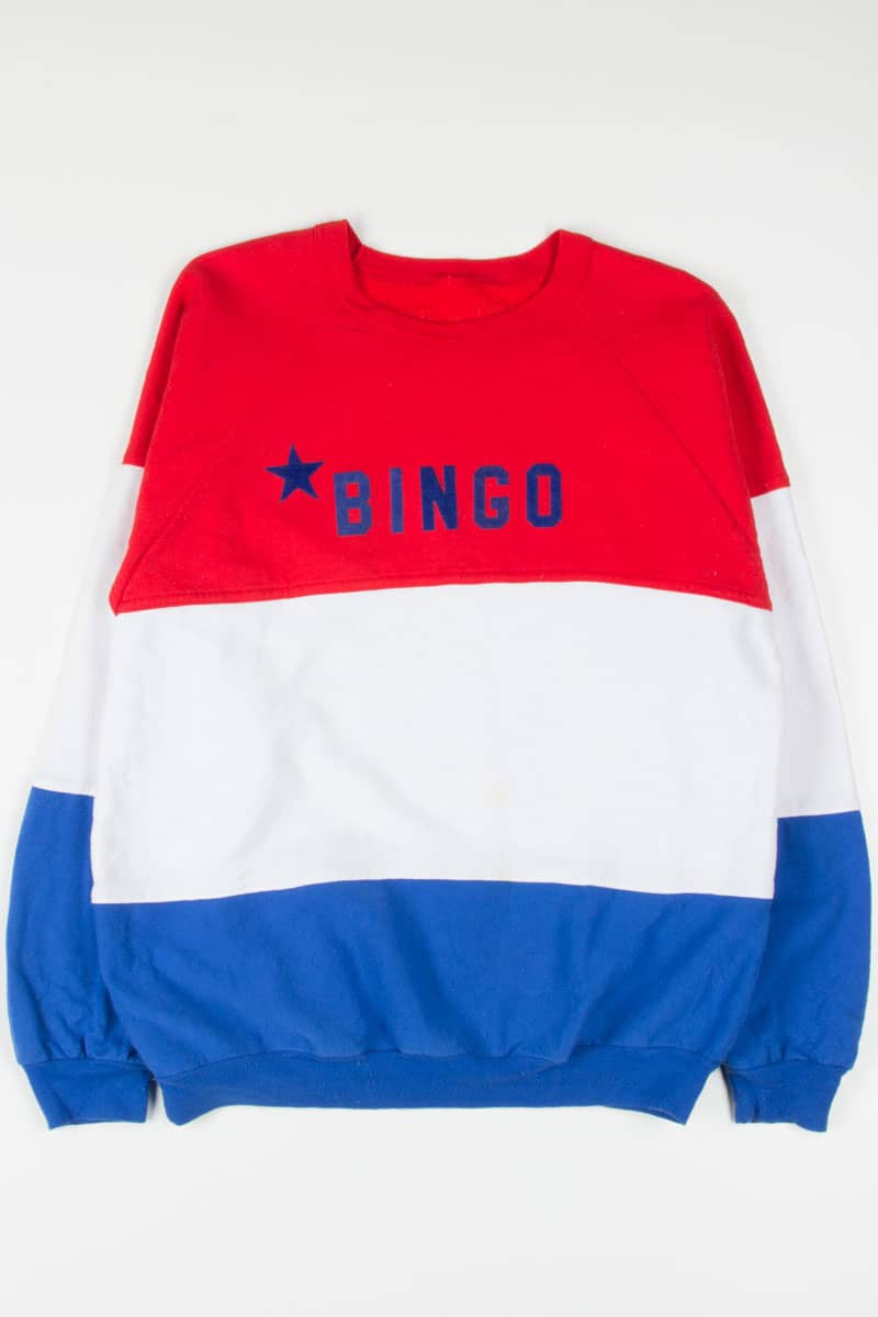 Bingo Color Blocked Sweatshirt