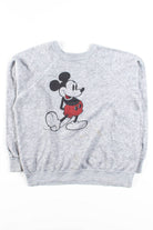Vintage Grey Mickey Mouse Sweatshirt