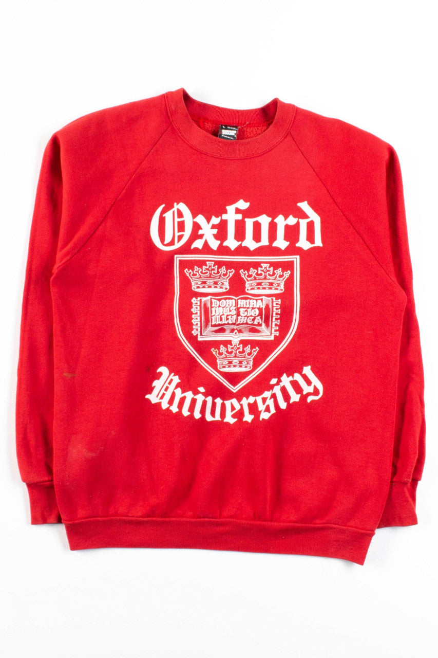 Vintage Oxford University Sweatshirt 11