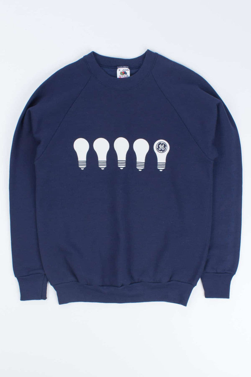 Vintage GE Lightbulbs Sweatshirt