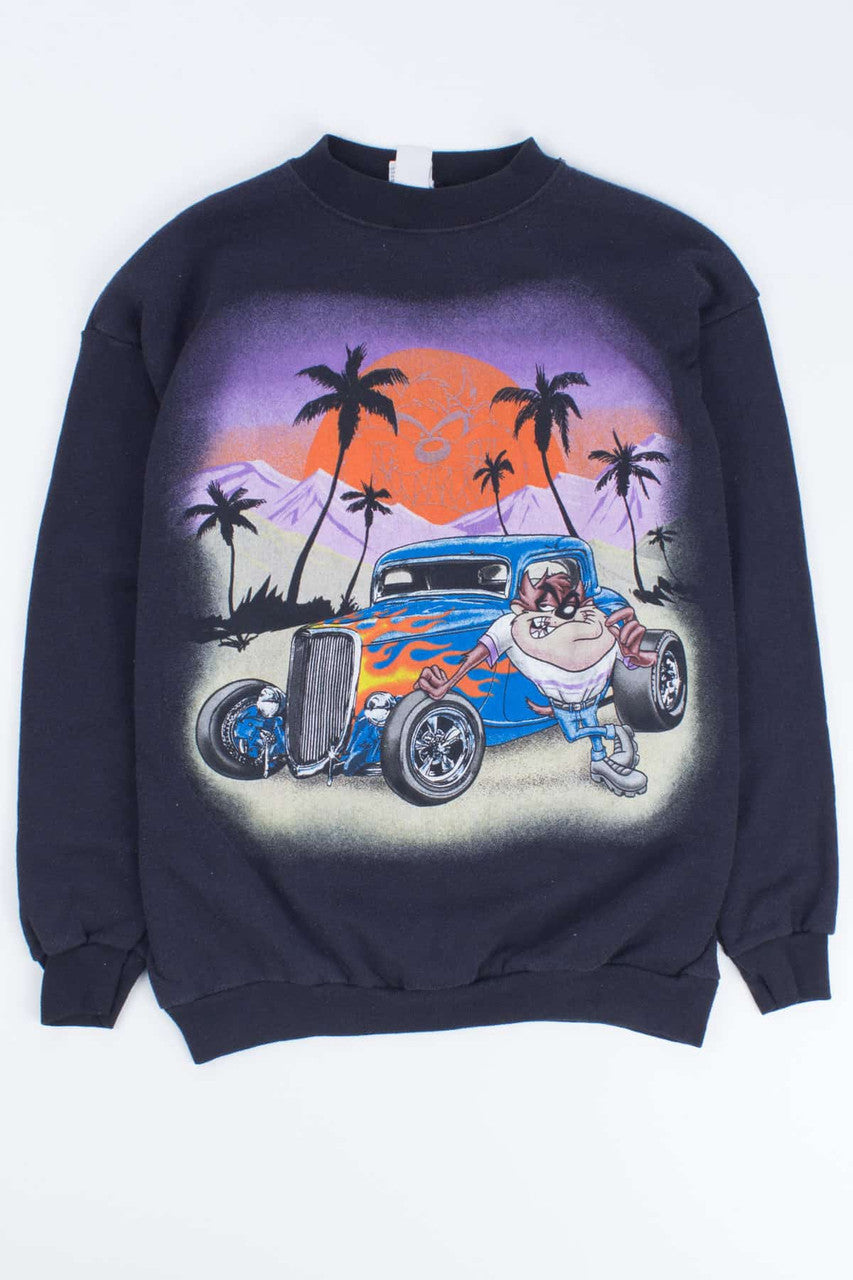 Hot Rod Taz Vintage Sweatshirt