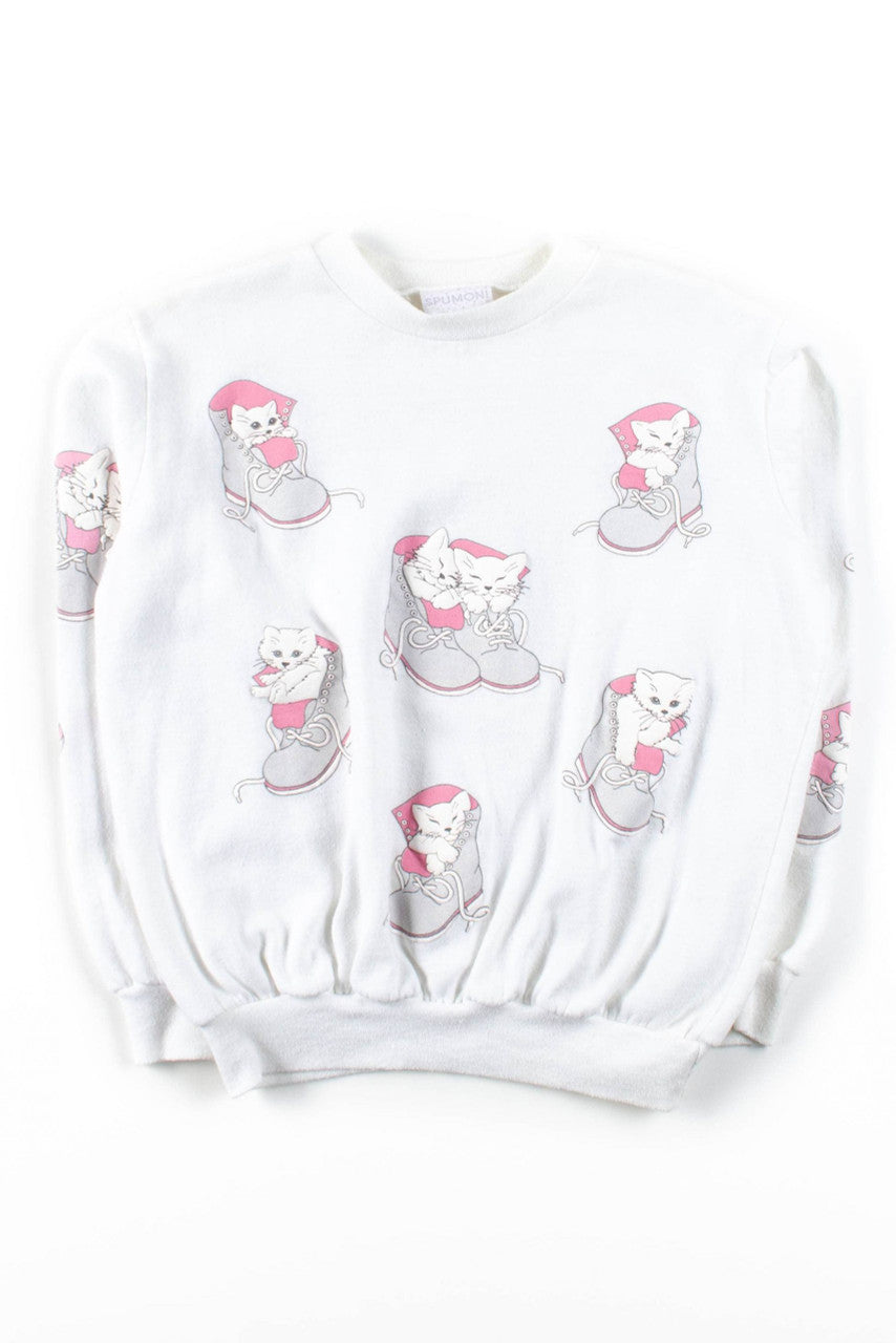 Kittens In Boots Sweatshirt