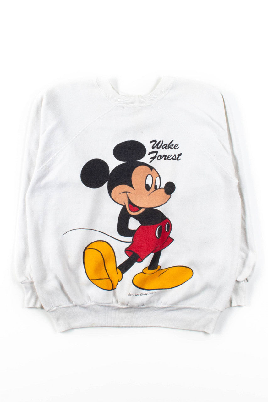 Wake Forest Mickey Mouse Sweatshirt