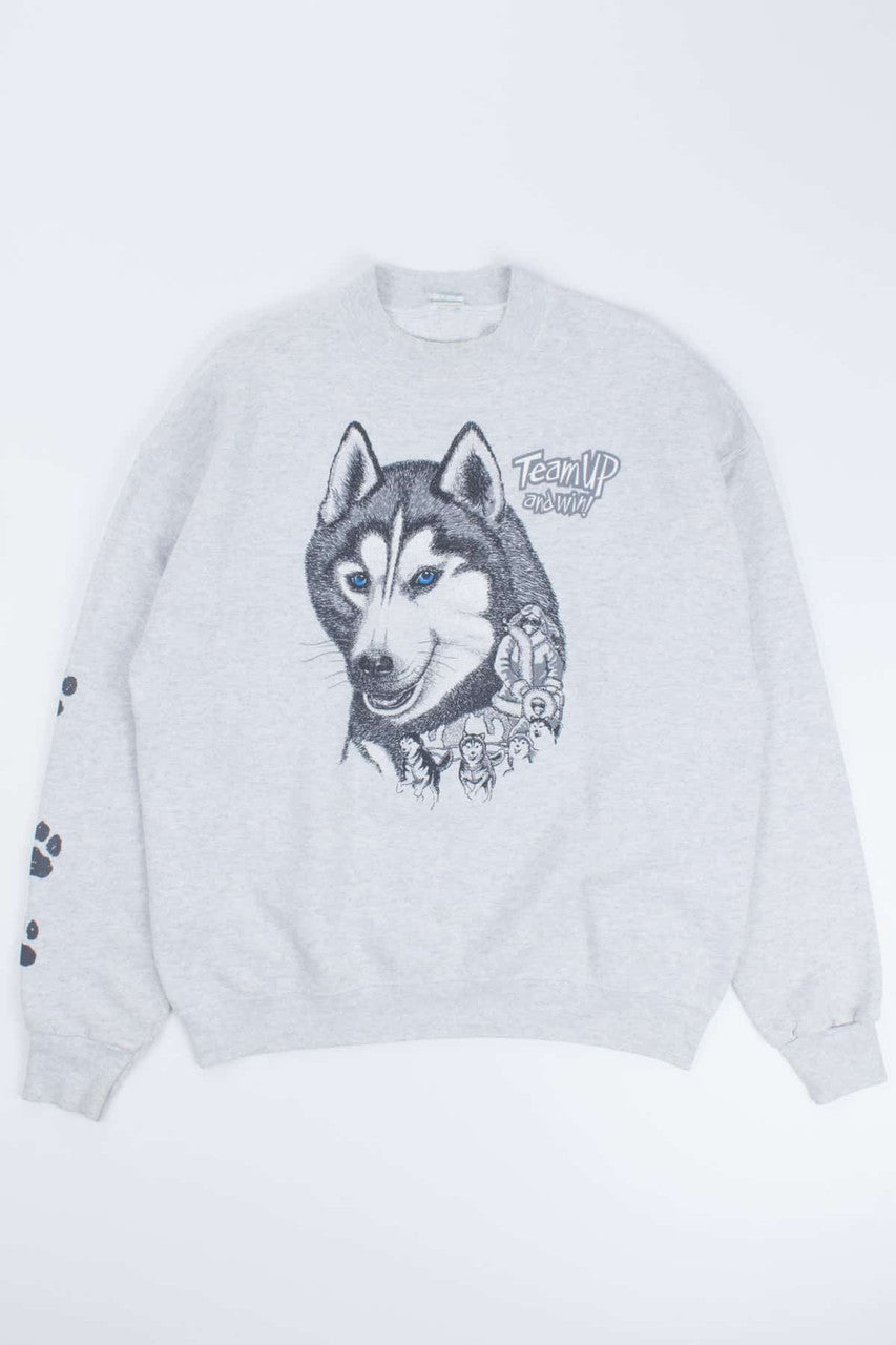 Team Up and Win Vintage Sweatshirt