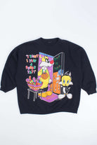 3/4 Sleeve Looney Tunes Halloween Sweatshirt 95'