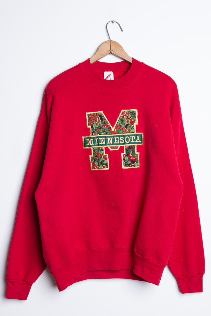 Floral Minnesota Sweatshirt