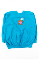 Embroidered Balloon Bear Sweatshirt