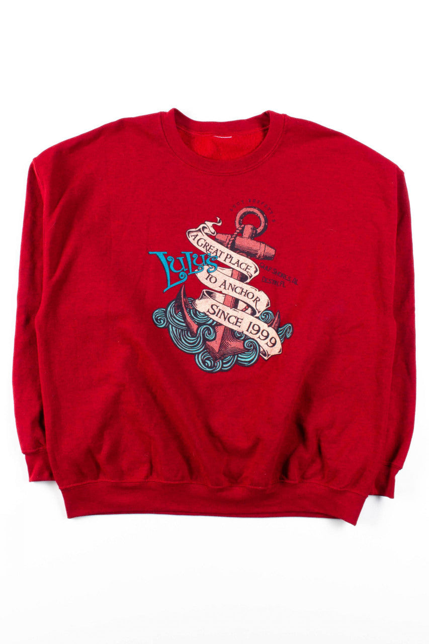 Lulu's A Great Place To Anchor Sweatshirt