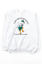 I Did The Duck Dance Sweatshirt