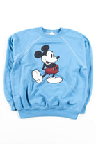 Vintage Blue Mickey Sweatshirt