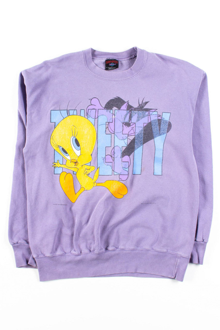 Lavender Tweety Bird Sweatshirt