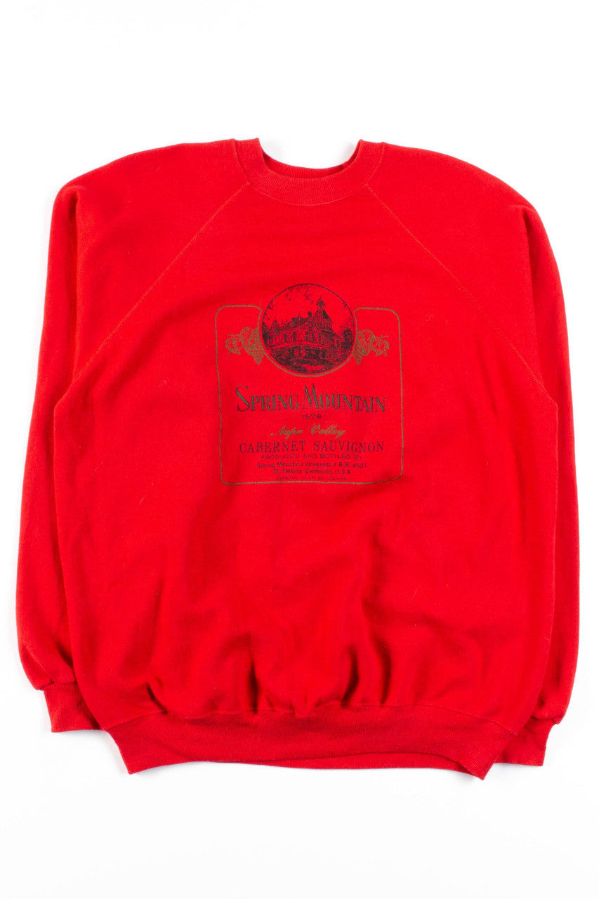 Spring Mountain Cabernet Sauvignon Sweatshirt