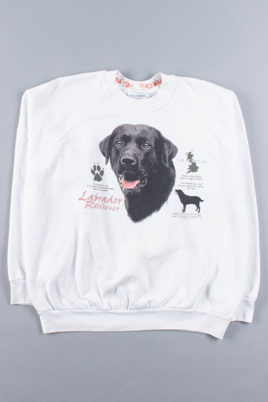 Labrador Retriever Facts Sweatshirt
