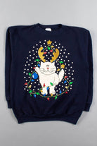 Christmas Cat Sweatshirt