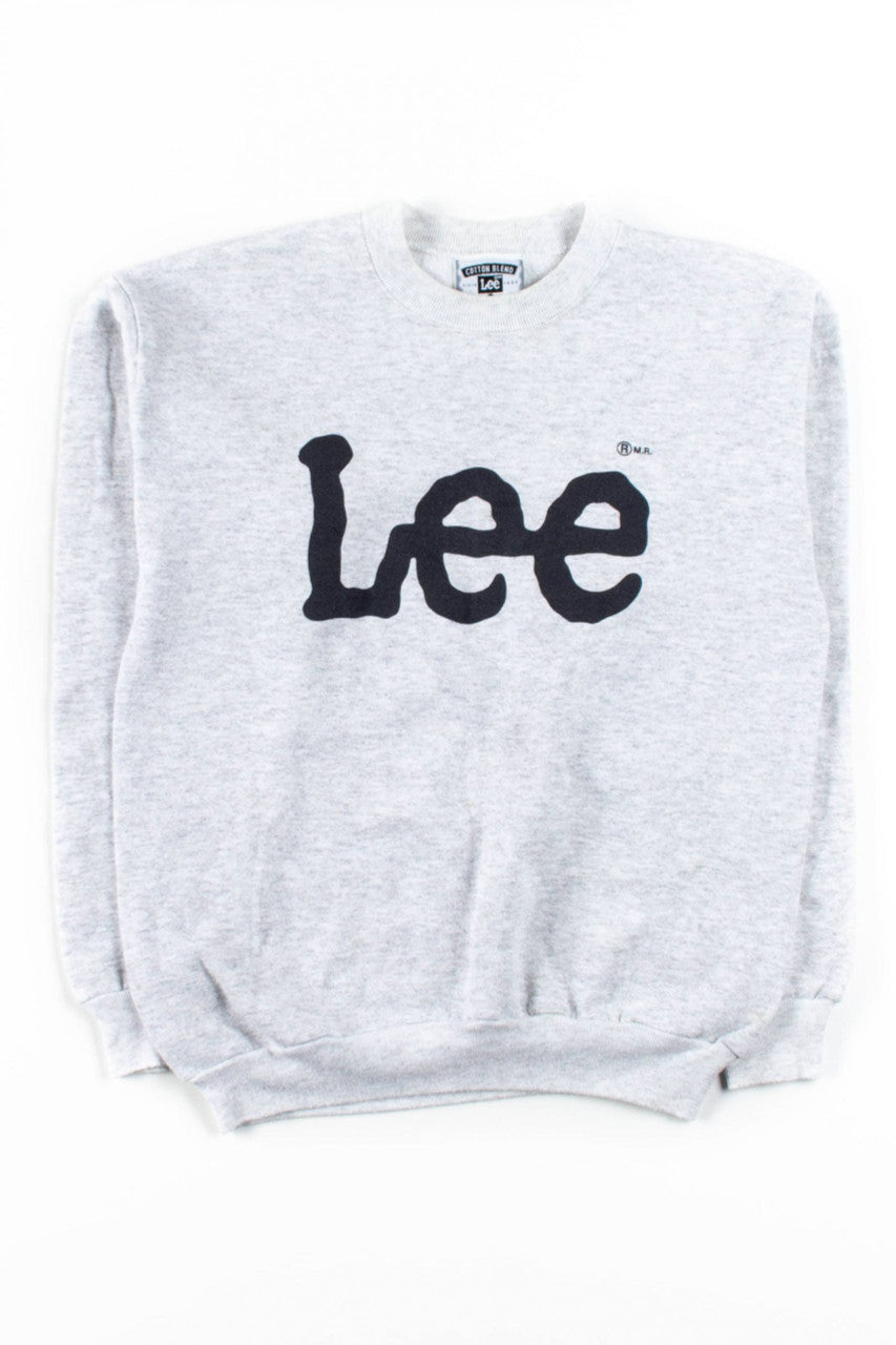 Grey Lee Logo Sweatshirt