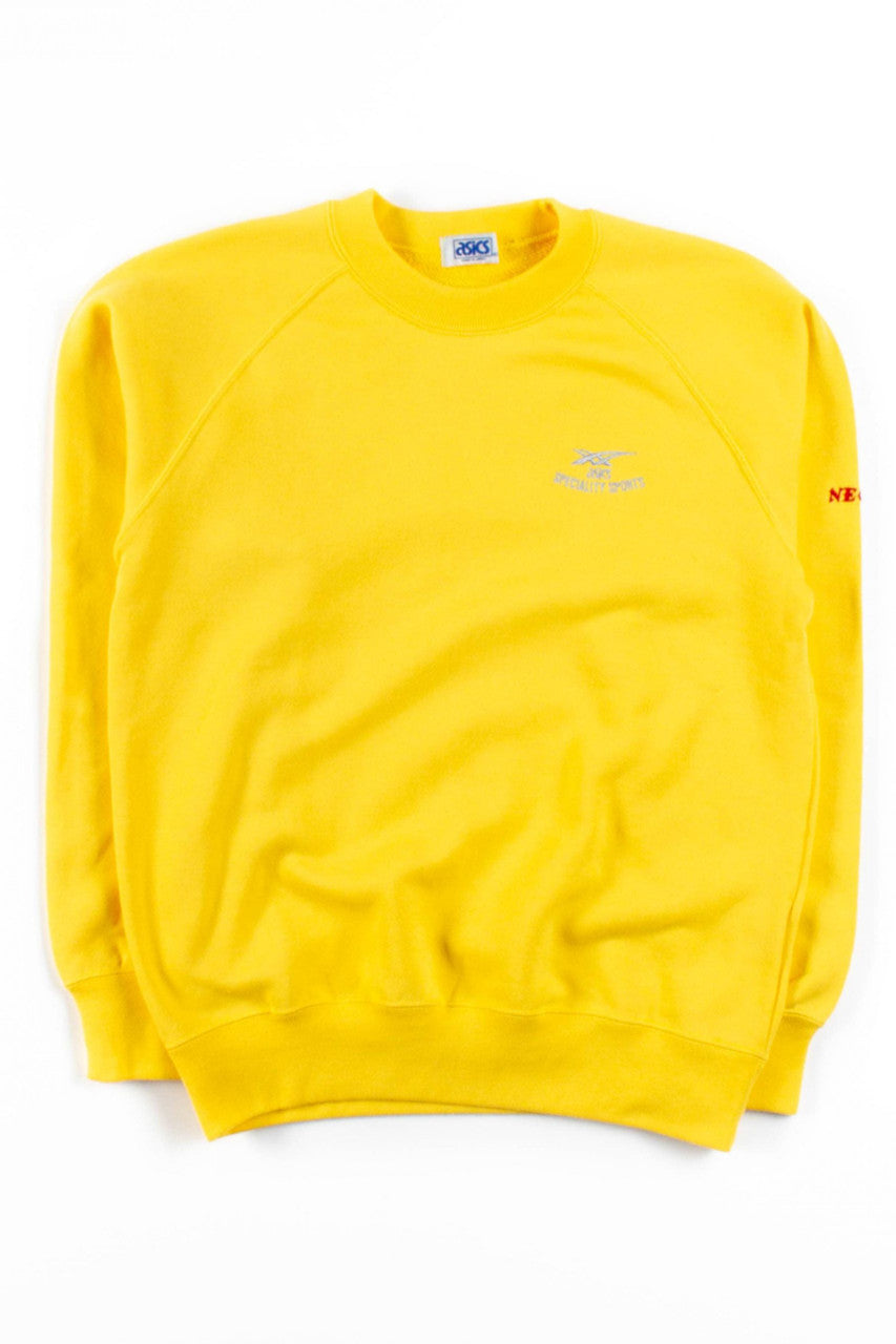 Yellow Asics Specialty Sports Sweatshirt