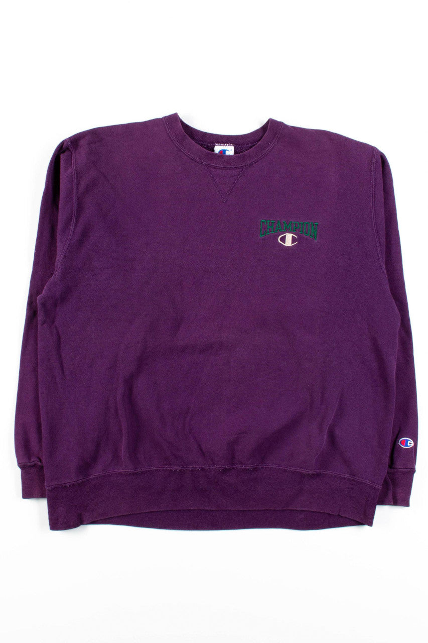 Purple Champion Sweatshirt 1