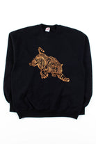 Gold Foil Tiger Sweatshirt