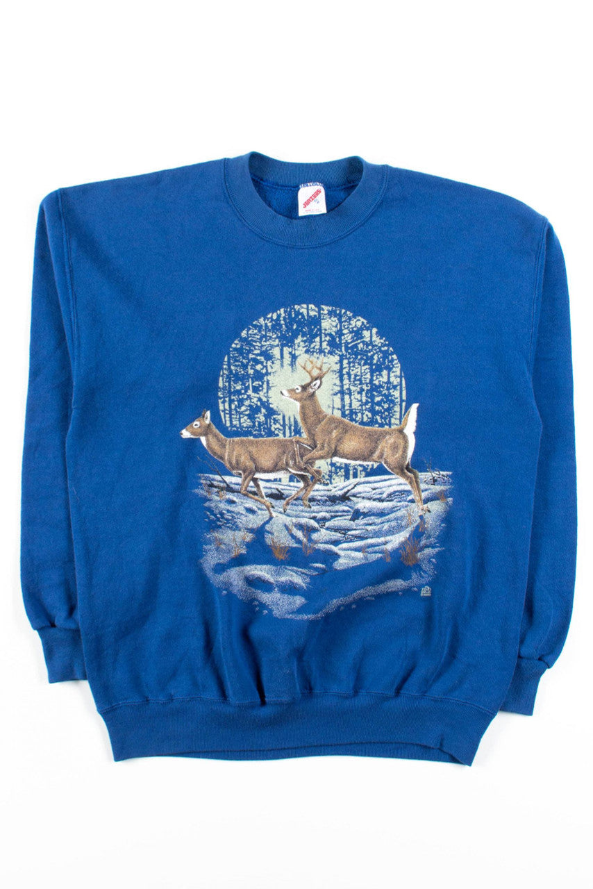 Running Deer Vintage Sweatshirt
