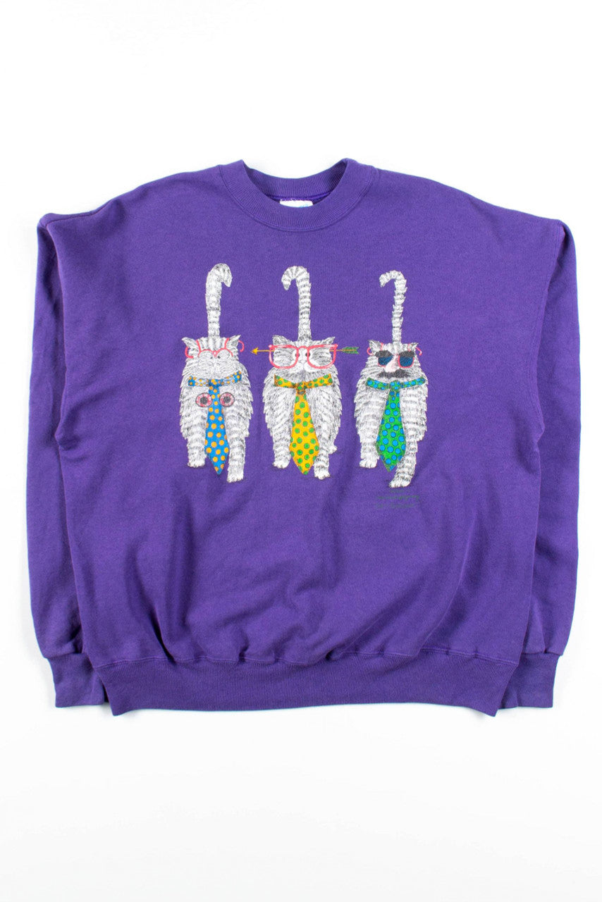 Silly Cats Sweatshirt