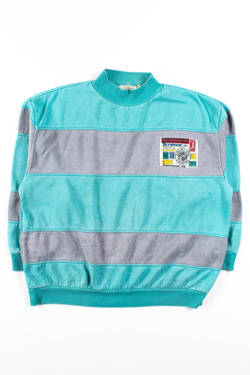 Amsterdam Olympiade Striped Sweatshirt