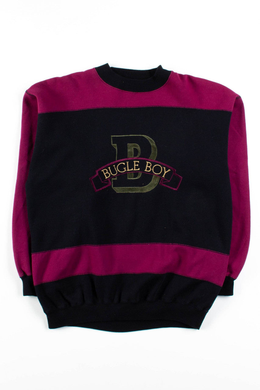 Color Blocked Bugle Boy Sweatshirt