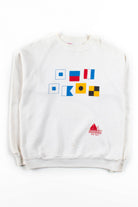 Set Sail Nautical Flag Sweatshirt