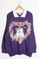Kittens in Love Vintage Sweatshirt