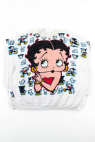 XXXXL Graphic Betty Boop Sweatshirt