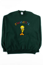 Tweety Embroidered Sweatshirt