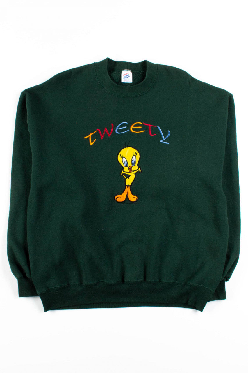 Tweety Embroidered Sweatshirt