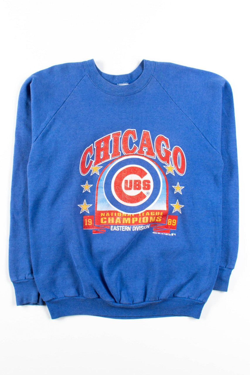 Chicago Cubs 1989 NL East Champions Sweatshirt