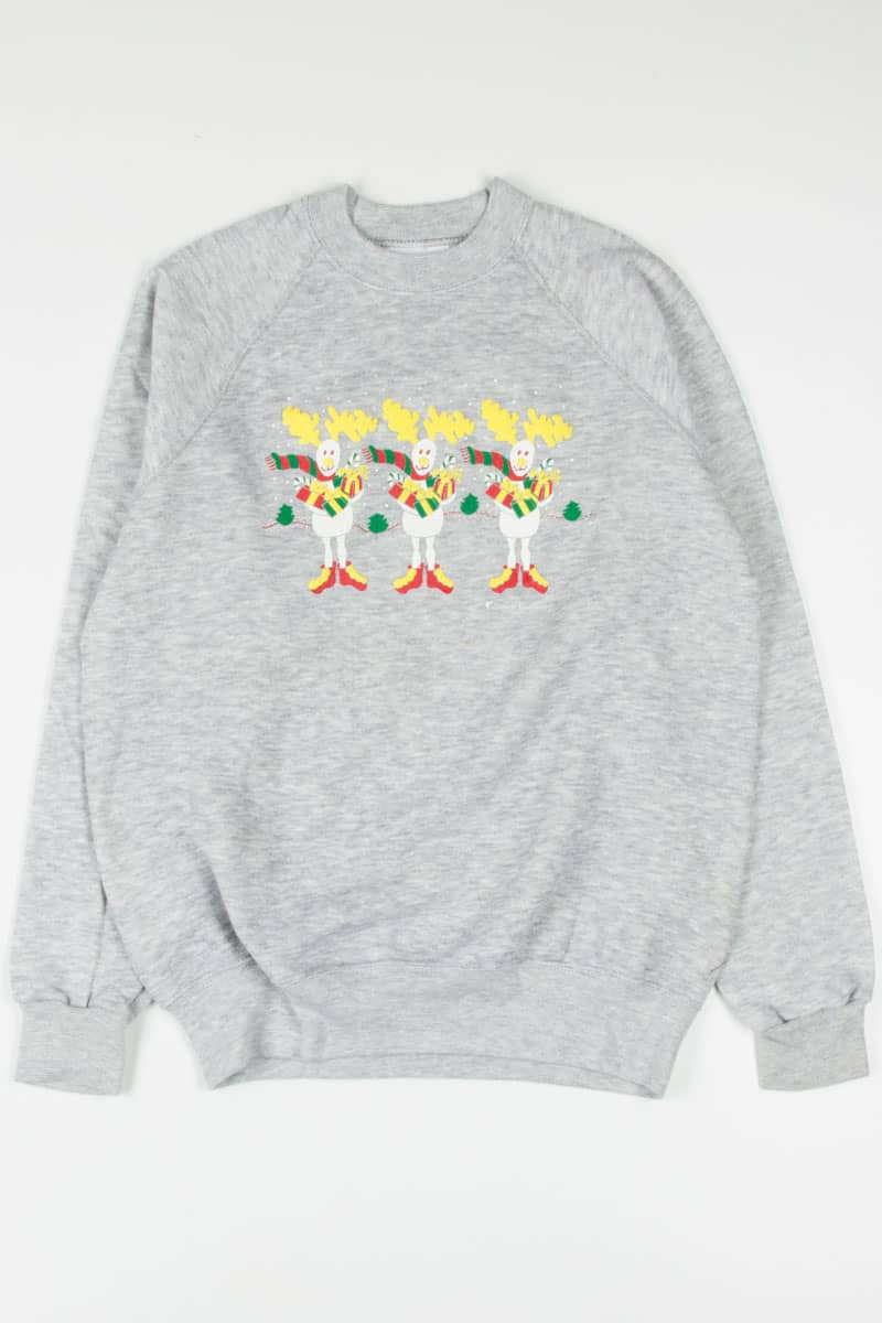 Three Reindeer Sweatshirt 1