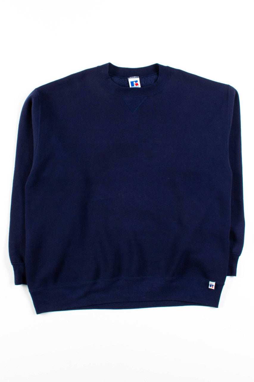 Navy Russell Athletic Sweatshirt 2