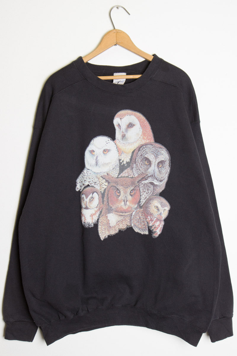 Owls Vintage Sweatshirt