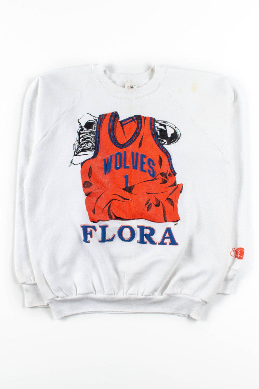 Flora Wolves Signed Sweatshirt